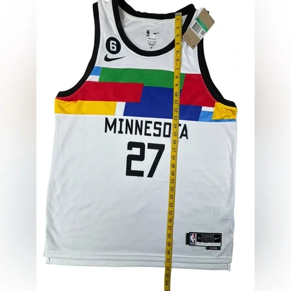 NWT | Nike | City Edition Minnesota Timberwolves Rudy Gobert Jersey | XL/52‎ - Picture 5 of 6